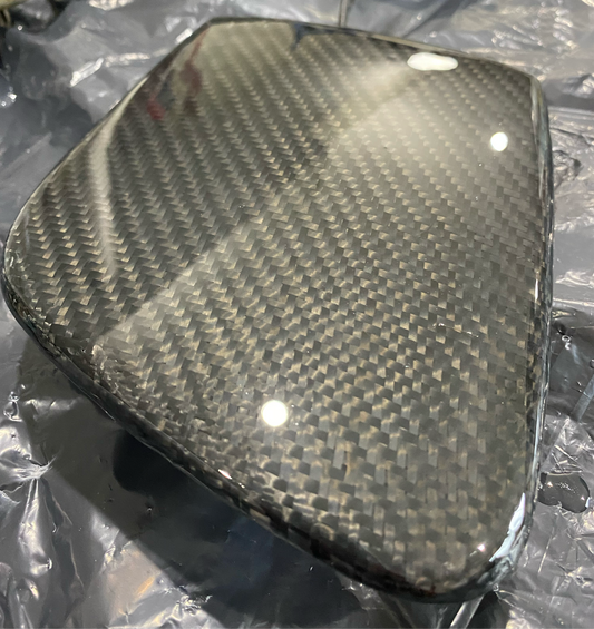 C6 corvette Carbon Fiber Gas Door (including cap)